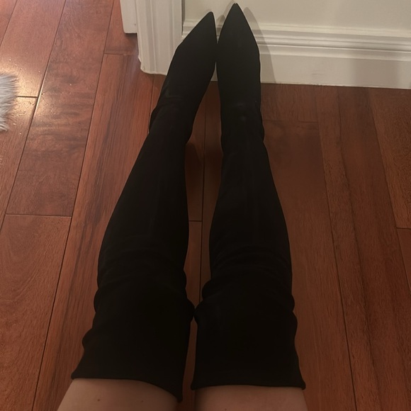 Stuart weitzman over the knee high boots size 8.5 - Picture 2 of 15